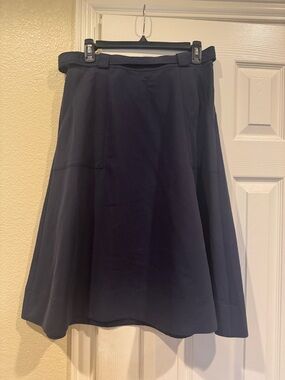 Tommy Hilfiger Navy A-Line Skirt